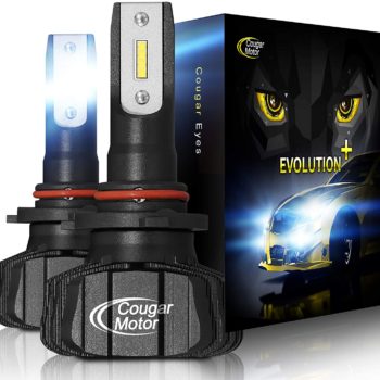 NINEO D1S D3S LED Headlight Bulbs,Designed for HID Bulb,CREE XHP70 Chips,LENS Conversion Kit 6500K 12,000Lm